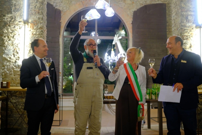 Aspettando "Franciacorta in Bianco" con Giorgione: un successo!!!
