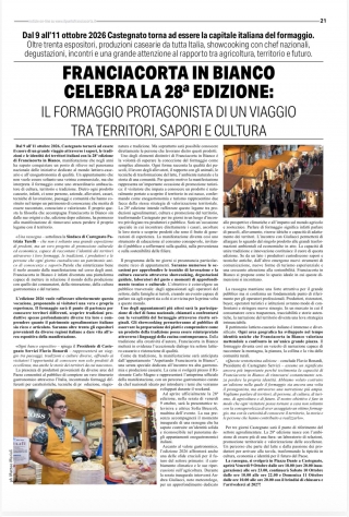 Formaggio protagonista di un viaggio tra territori, sapori e cultura